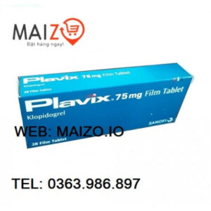 Thuốc huyết khối Plavix 75mg hộp 28 viên